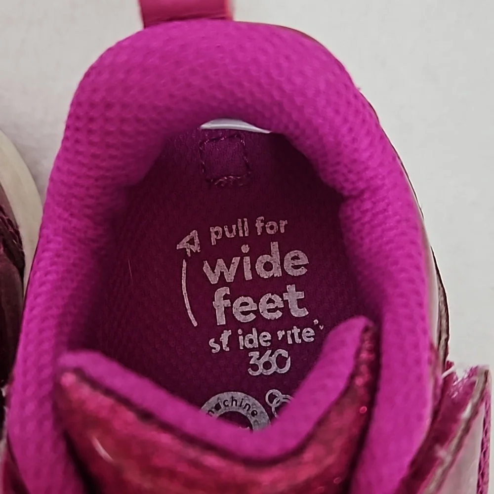Stride Rite Glitter Pink Toddler Shoes